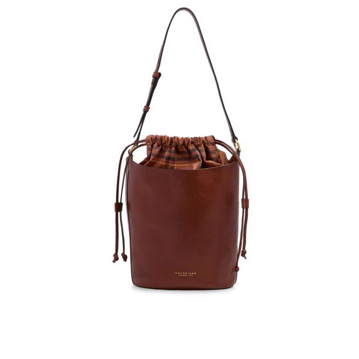 Borsa The bridge secchiello in pelle LUCE SOFT -042336E51