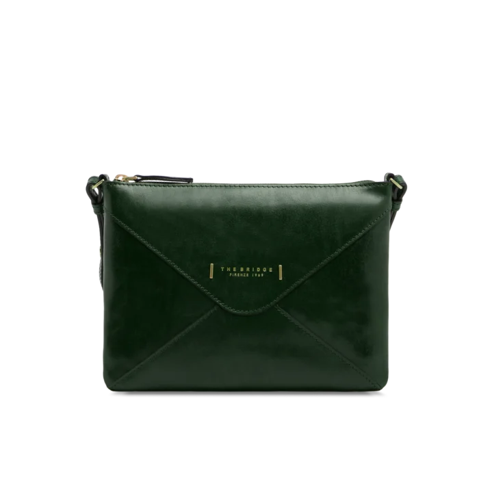 Borsa The Bridge tracolla pelle chiusa con zip FRIDA - 0432360101F