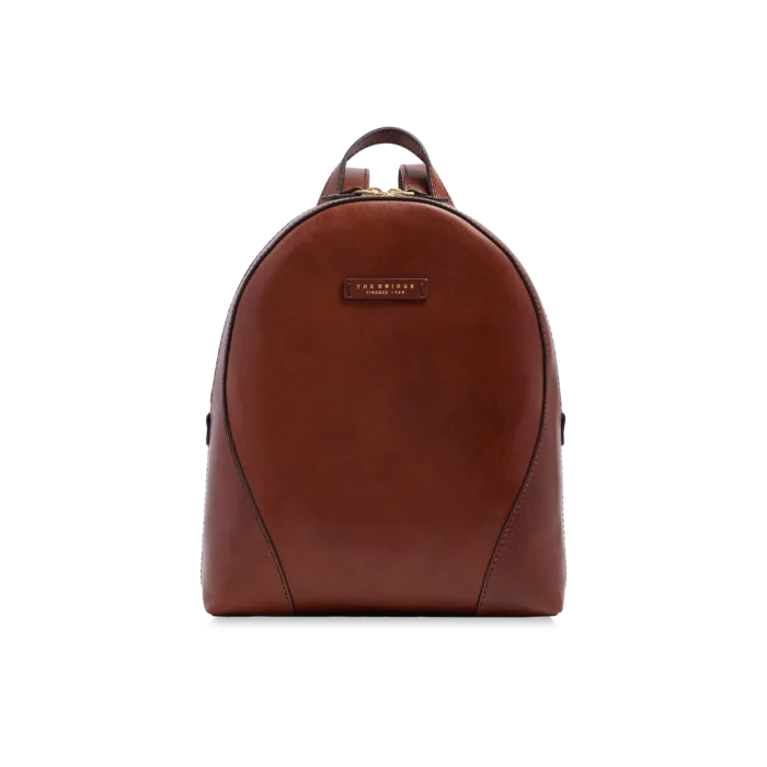 Zaino The Bridge donna in pelle con zip MAGDA - 04334601