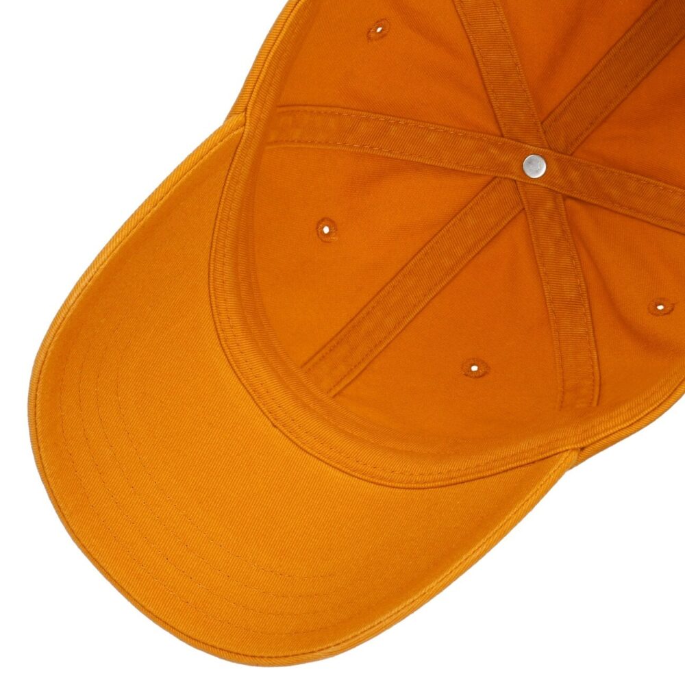 Cappellino Stetson Rector - Cotone - Protezione UV 40 Design Regolabile - 70886 - Arancio - immagine 4