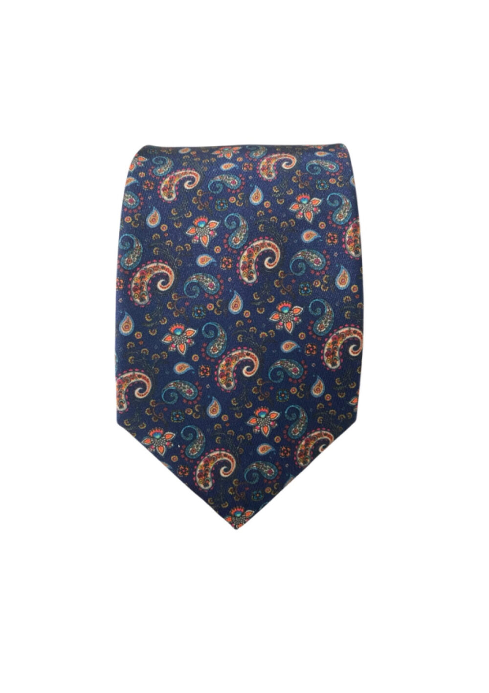 Cravatta fantasia Paisley - Castaldo 1880 - 100% seta