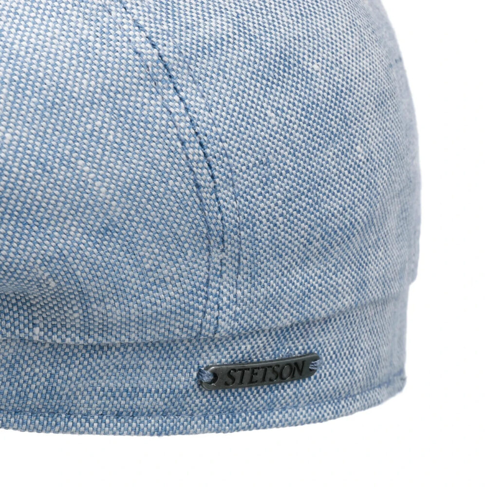 Coppola Hatteras Stetson - 100% lino - azzurro - immagine 3