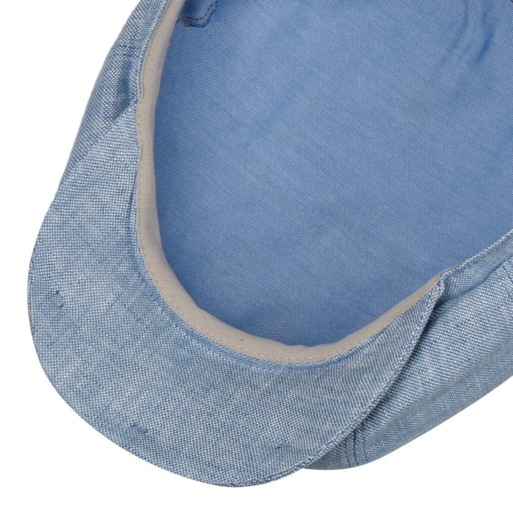 Coppola Hatteras Stetson - 100% lino - azzurro - immagine 4