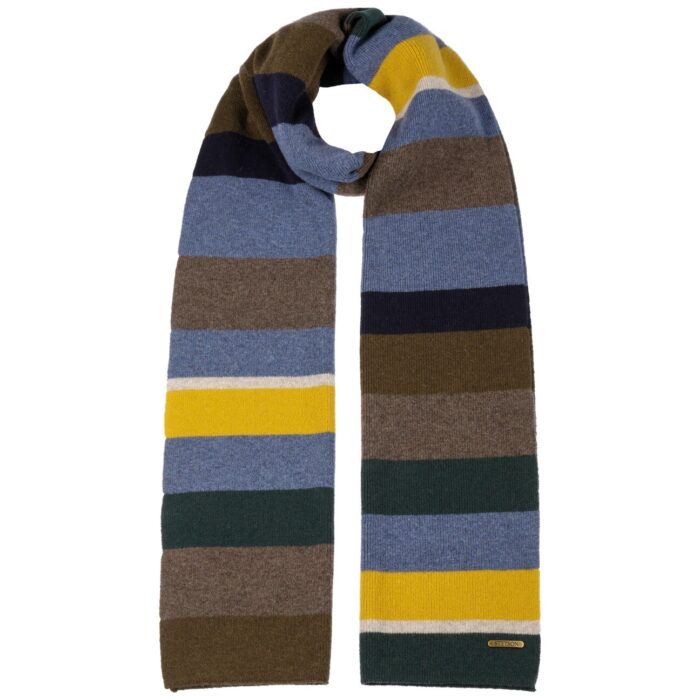 Sciarpa Stetson - Lana merino- A righe - Multicolore