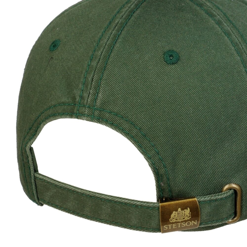 Cappellino Stetson Lenloy in Cotone - Verde Scuro - Protezione UV - 58128 - immagine 3