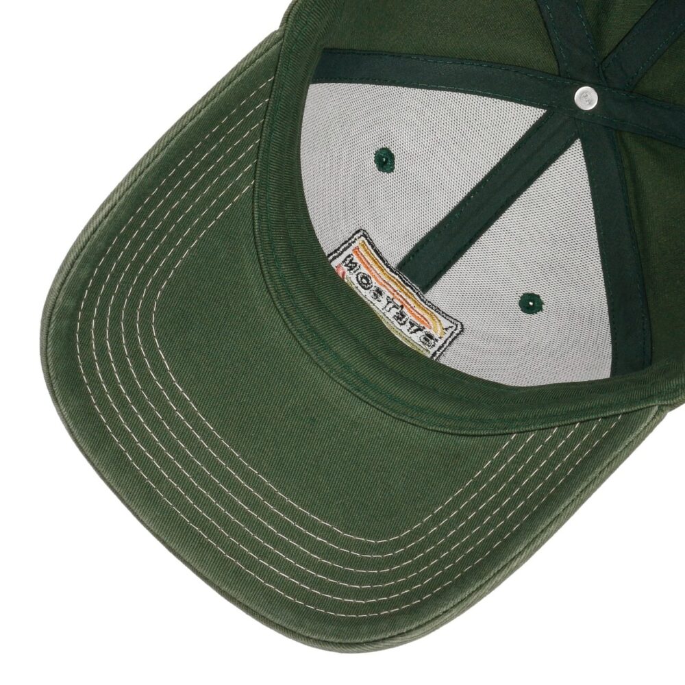 Cappellino Stetson Lenloy in Cotone - Verde Scuro - Protezione UV - 58128 - immagine 4