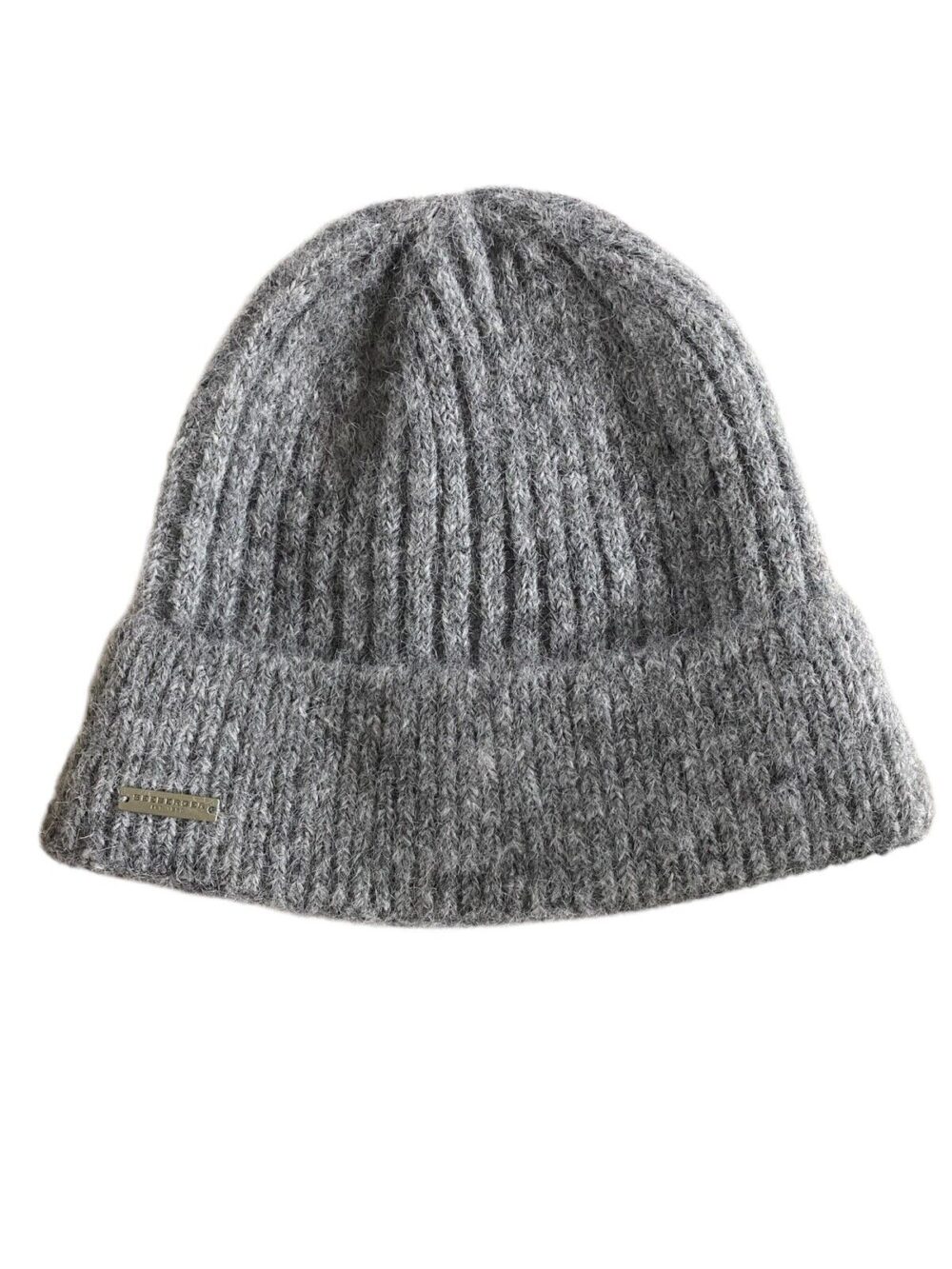 Berretto Beanie Seeberger in lana - 14 Smoke Grey - 01916800001