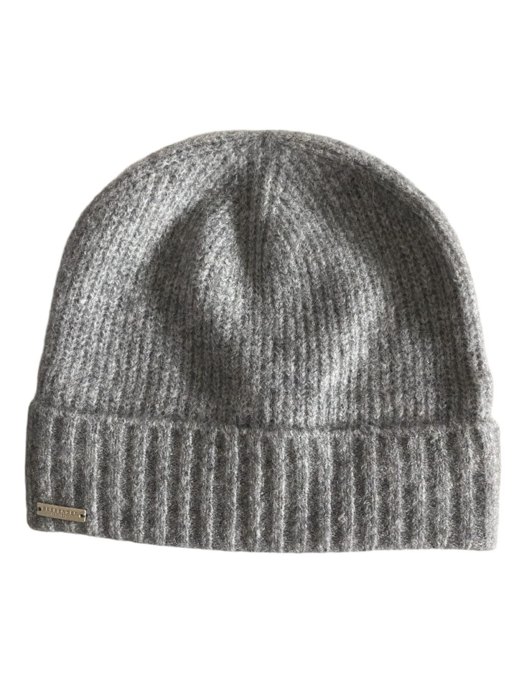 Berretto Beanie in lana Seeberger - 14 Grigio - 019571-00002