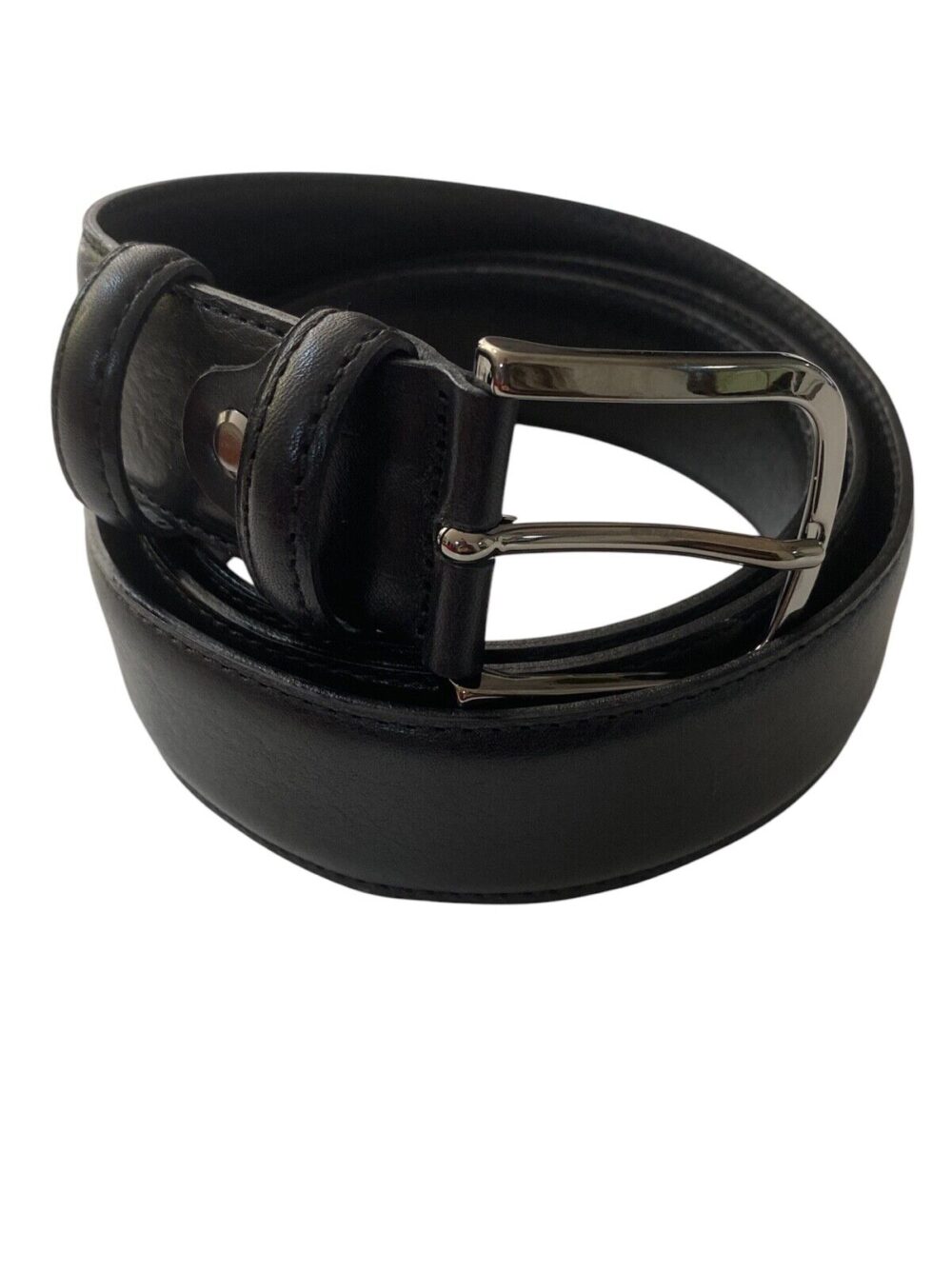 Cintura uomo in pelle di vitello martellata - Nero - Castaldo 1880 -  5295