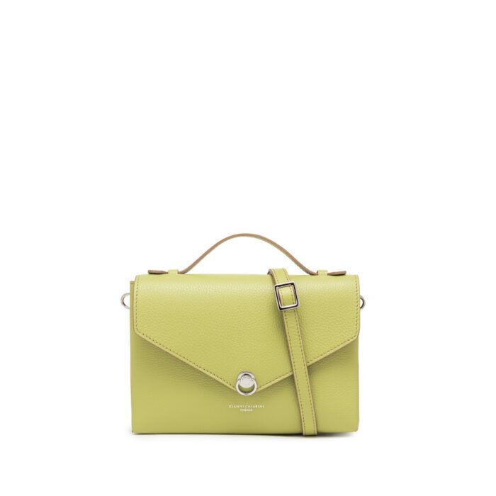 Borsa Gianni Chiarini  - Corallo - Pelle - Verde