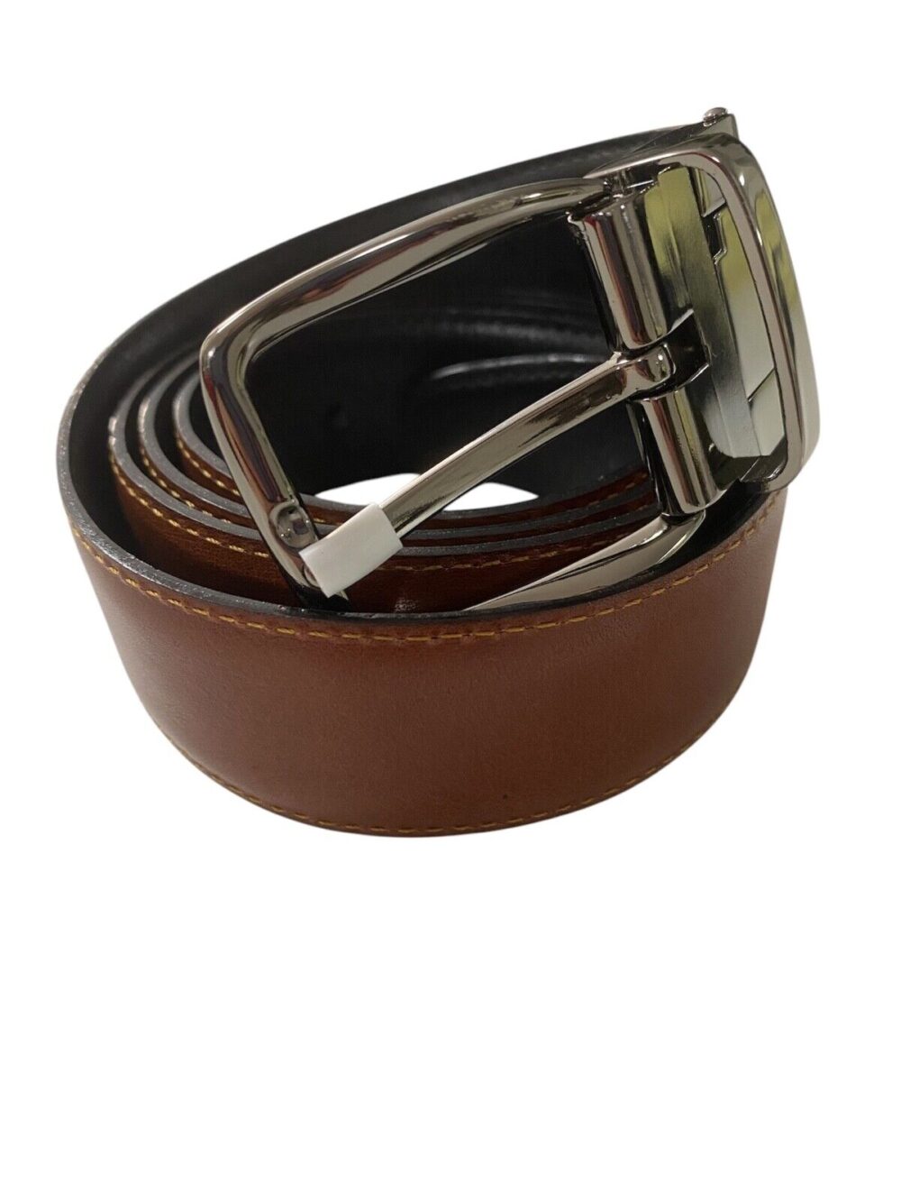 Cintura  REVERSIBILE in pelle - Nero/cognac - Castaldo 1880 - 6067 - immagine 3