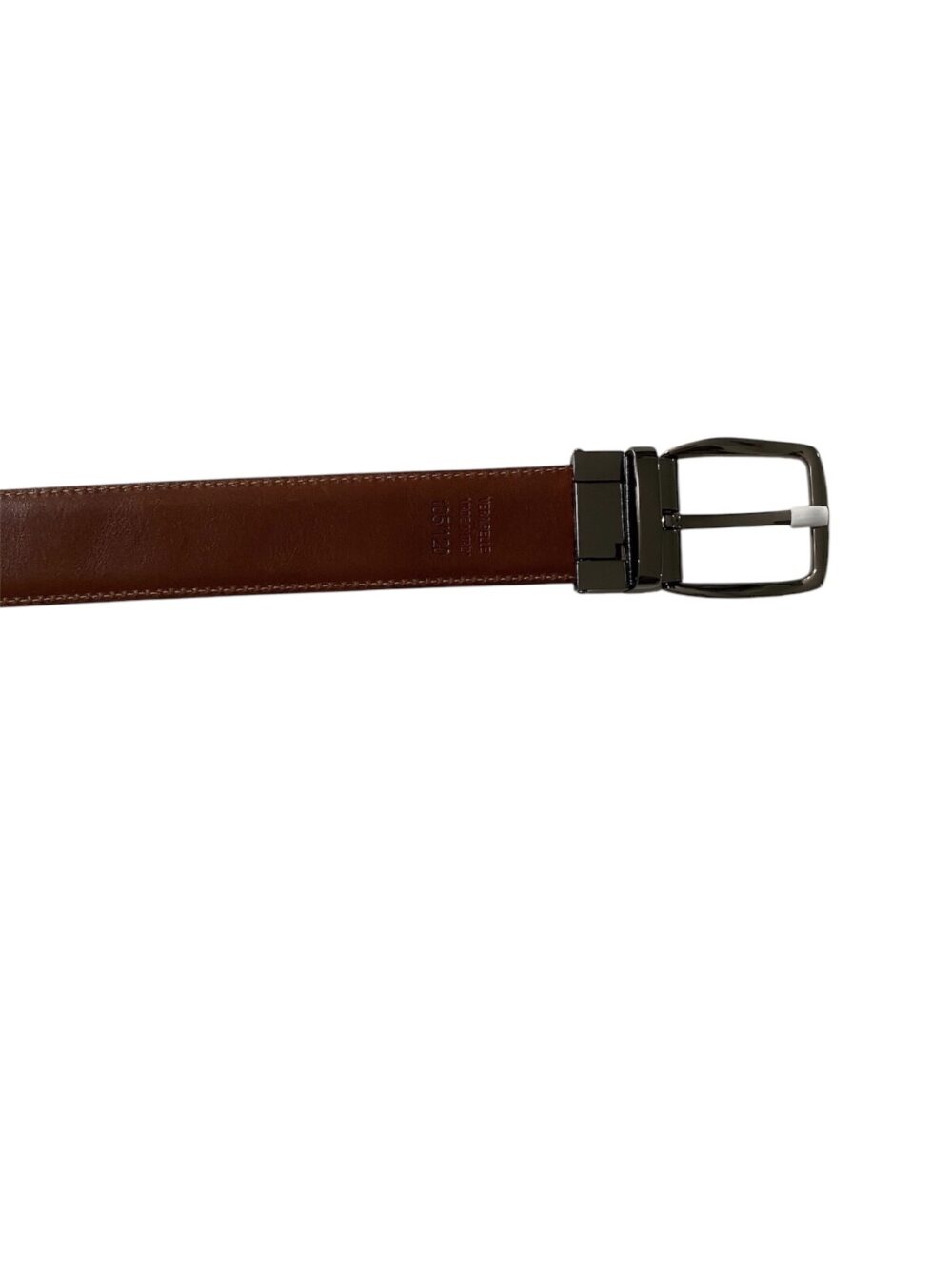 Cintura  REVERSIBILE in pelle - Nero/cognac - Castaldo 1880 - 6067 - immagine 7