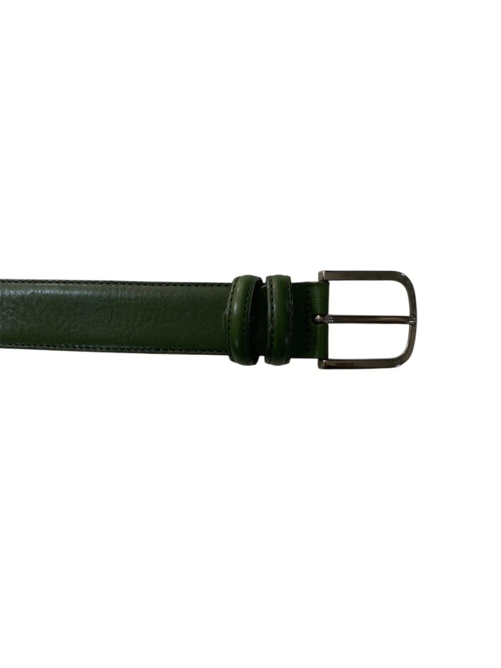 Cintura uomo in pelle di vitello martellata - Verde - Castaldo 1880 - 5295 - immagine 3