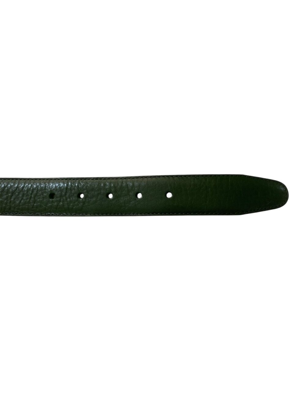 Cintura uomo in pelle di vitello martellata - Verde - Castaldo 1880 - 5295 - immagine 4