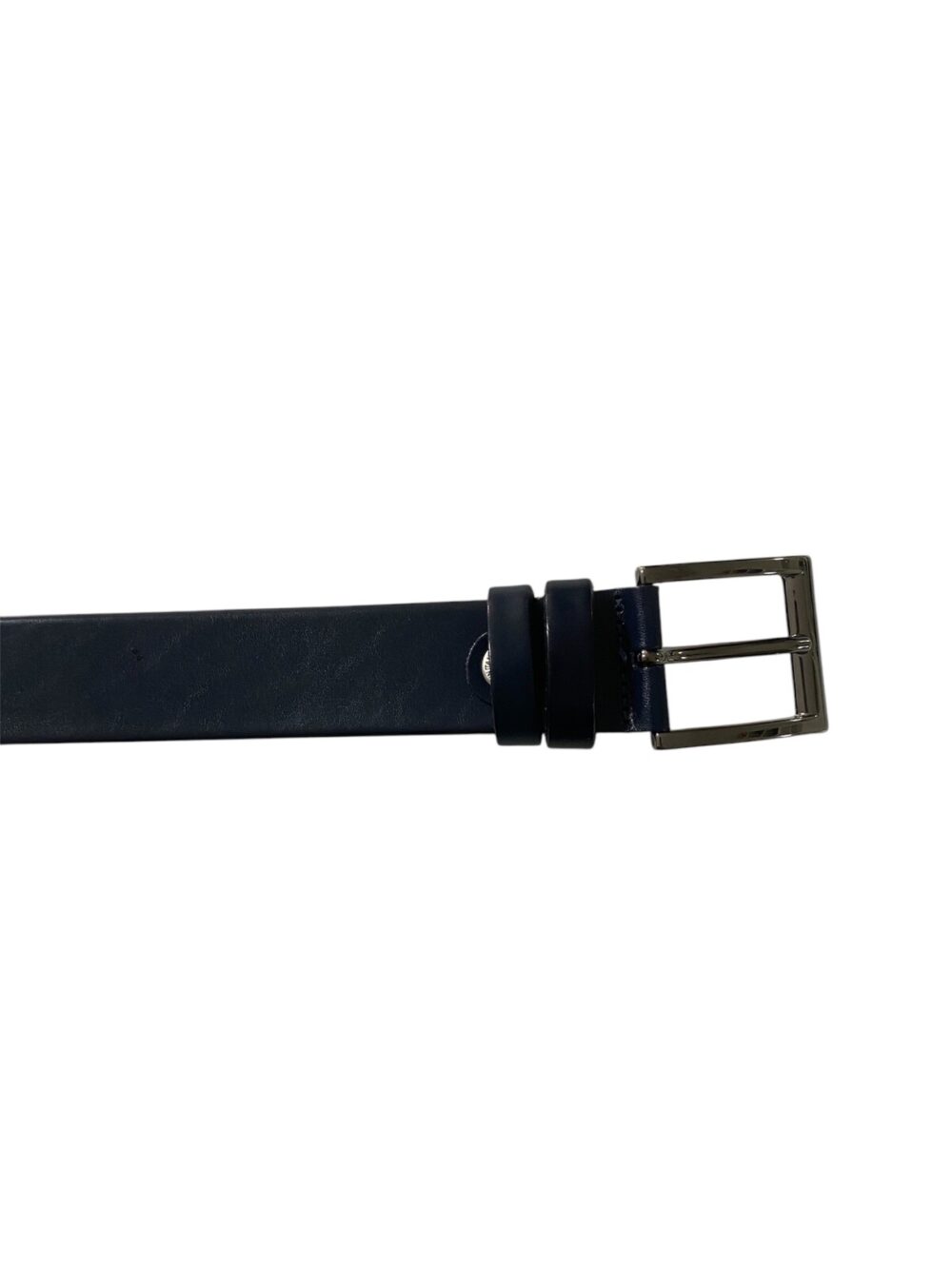 Cintura uomo in pelle vera - Blu navy - Castaldo 1880 - 858 - immagine 3
