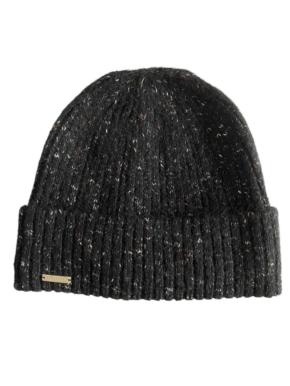 Berretto Beanie in lana Seeberger - 10 Nero - 019112900000