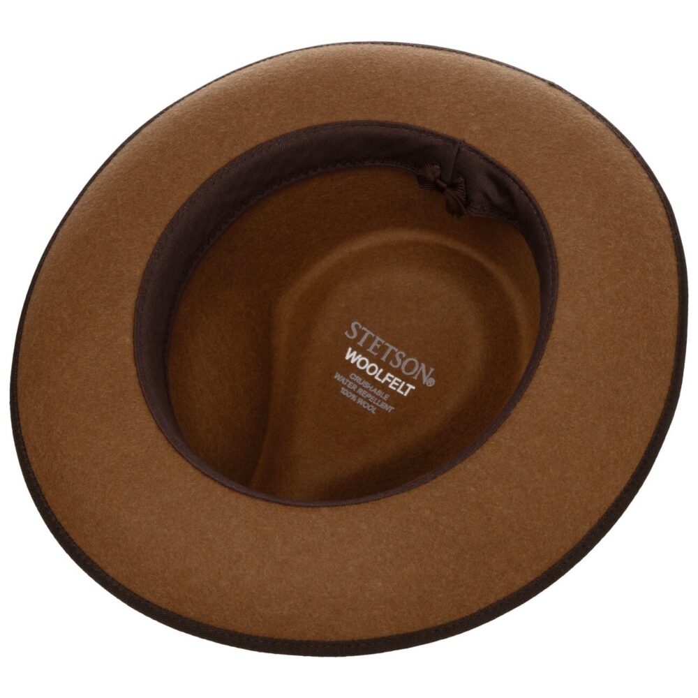 Cappello Fedora Stetson - Feltro in lana - Con piume - immagine 3