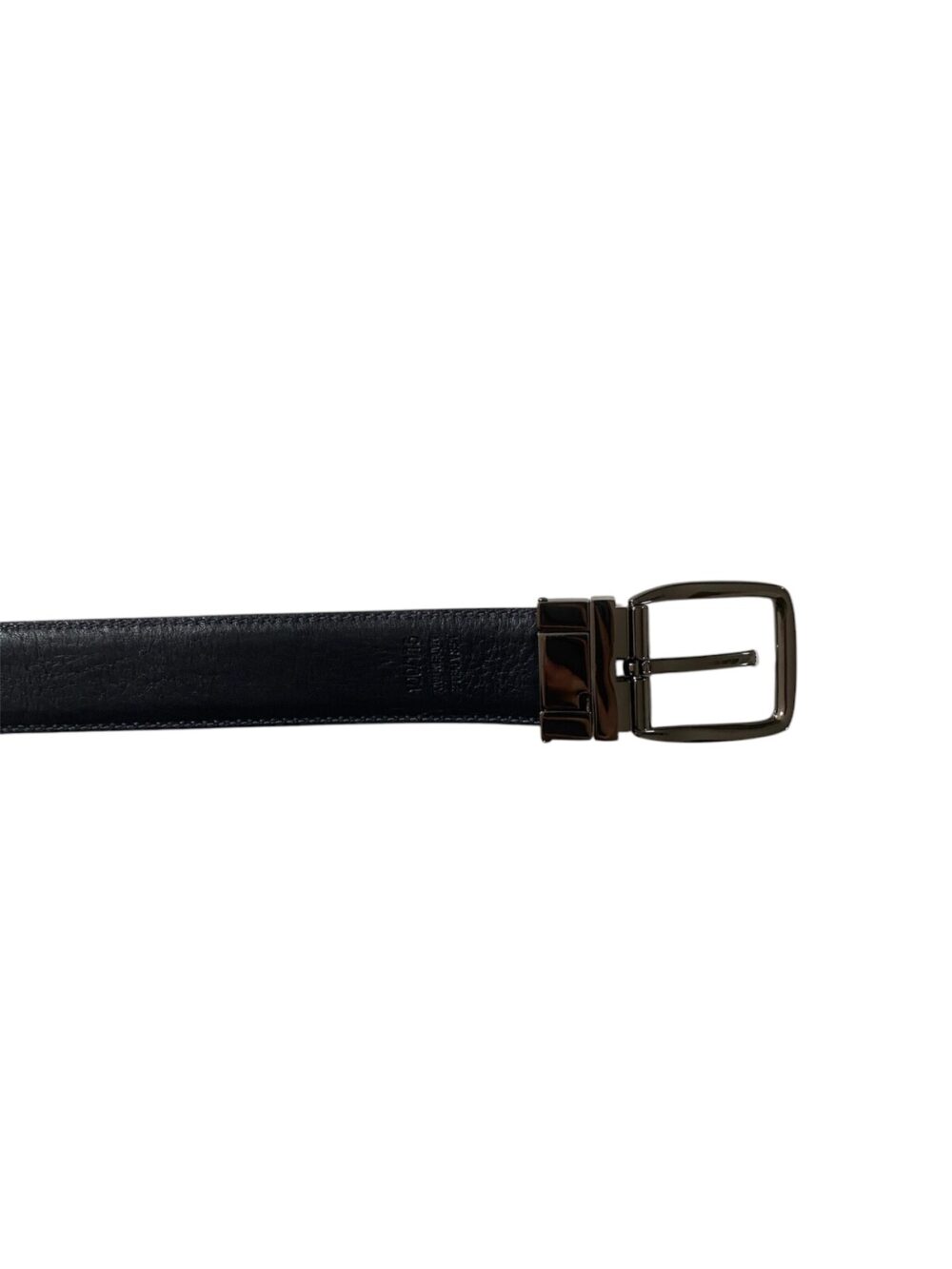 Cintura  REVERSIBILE in pelle - Nero/blu - Castaldo 1880 - 6067 - immagine 6