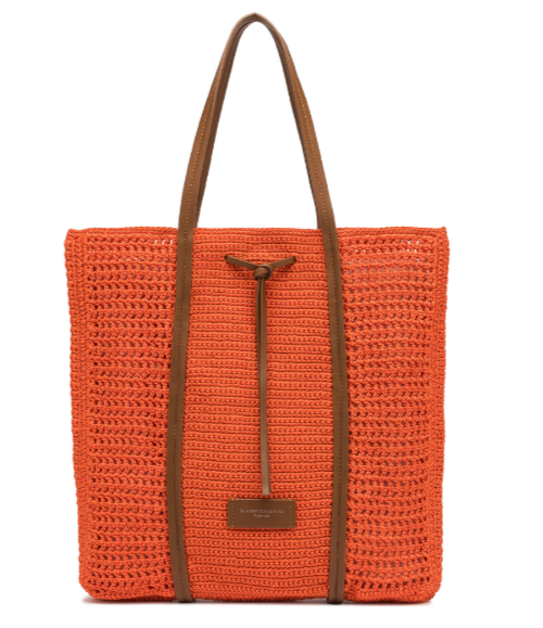 Borsa uncinetto gianni chiarini - VICTORIA- BS 11581 - arancio