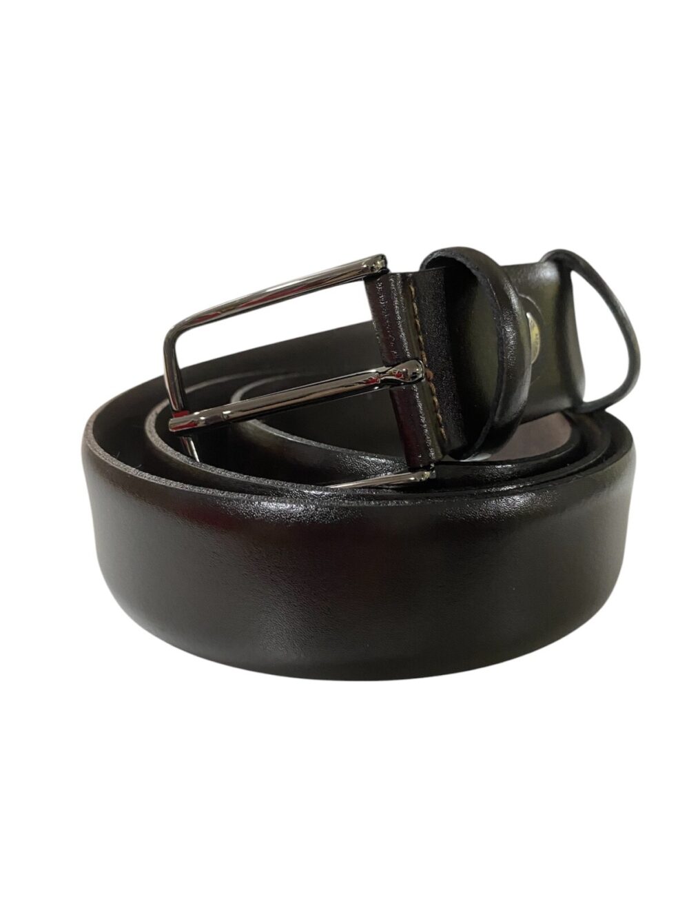 Cintura uomo in vitello spazzolato - Marrone- Castaldo 1880 - 6133
