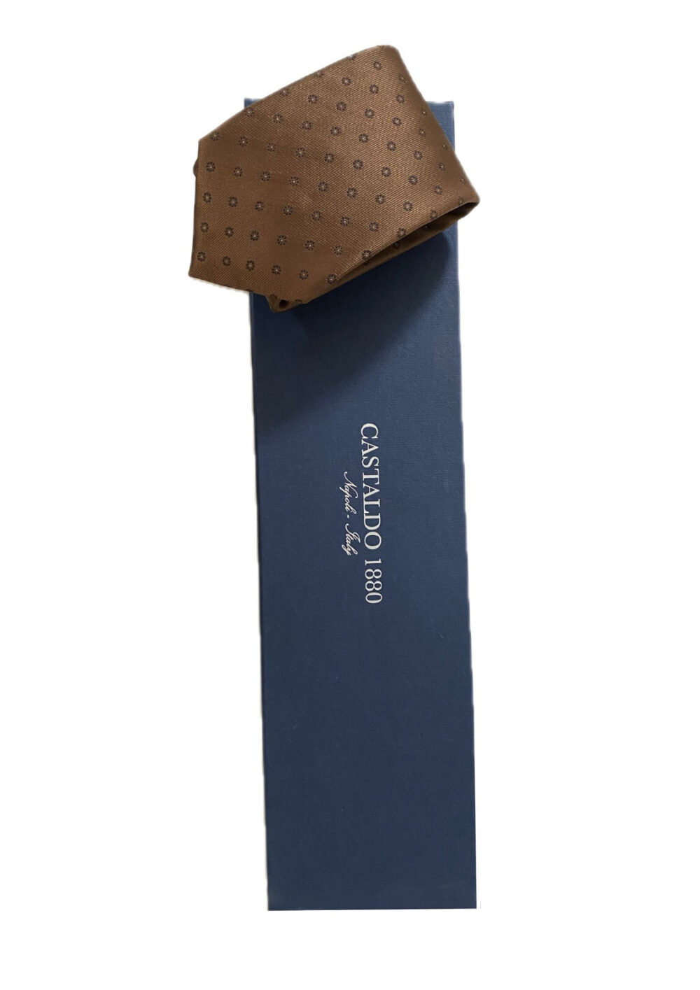 Cravatta fantasia floreale - Castaldo 1880 - 100% seta - immagine 3