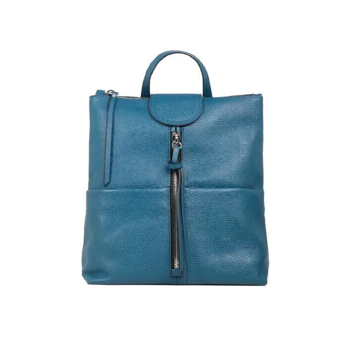 Zaino Gianni Chiarini - Giada - ZN 7040/COMMGRN - Pelle Martellata - Azzurro
