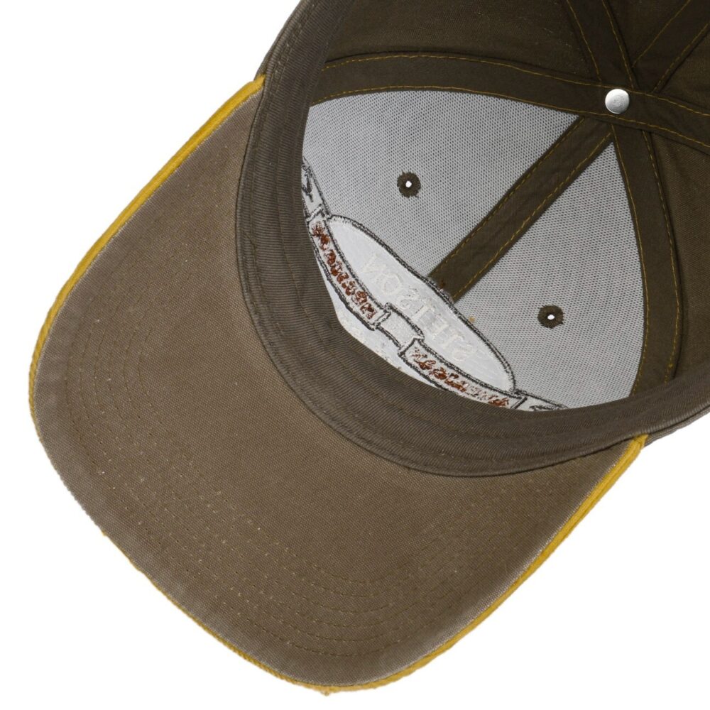 Cappellino Stetson - Vintage Distressed - Protezione UV 40 - 67249 - Fango - immagine 4
