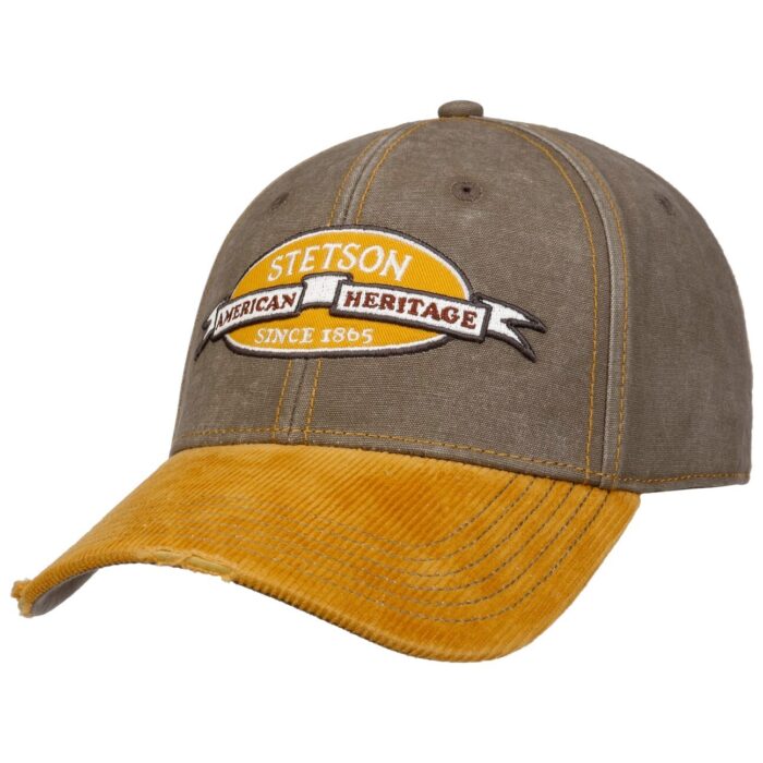 Cappellino Stetson - Vintage Distressed - Protezione UV 40 - 67249 - Fango