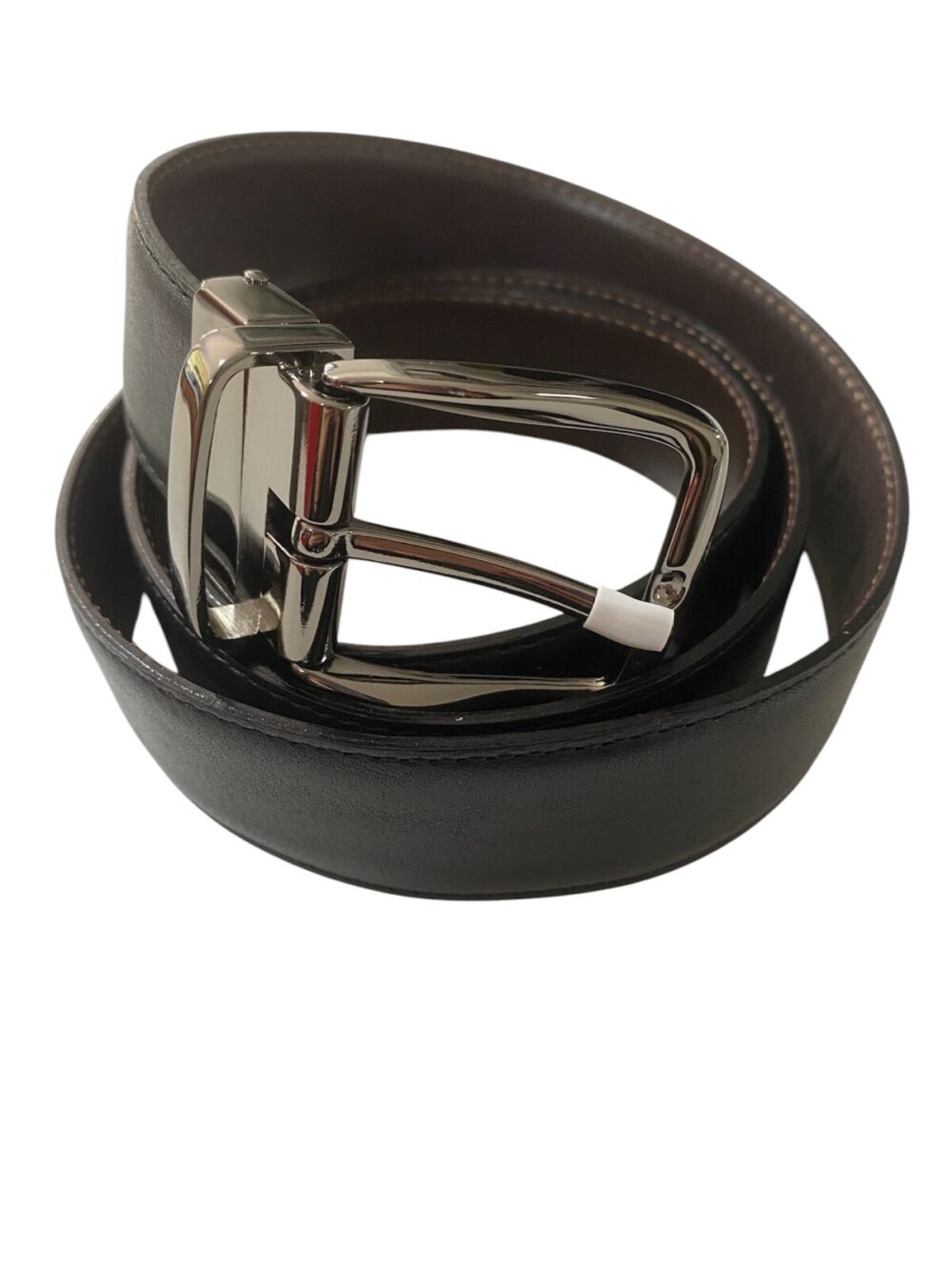 Cintura  REVERSIBILE in pelle - Nero/Moro - Castaldo 1880- 6067