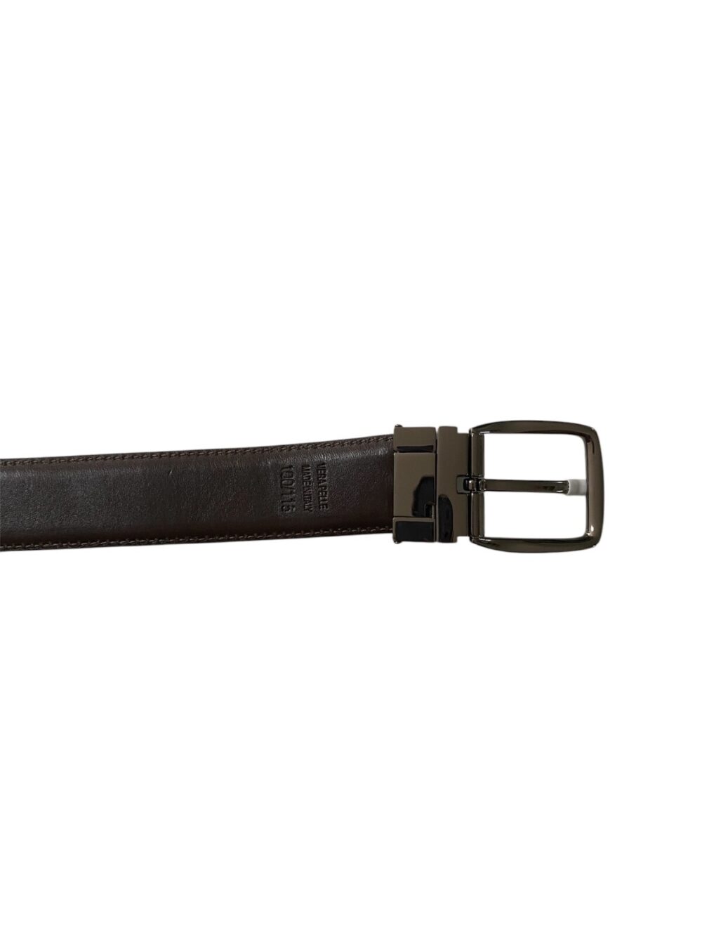 Cintura  REVERSIBILE in pelle - Nero/Moro - Castaldo 1880- 6067 - immagine 6