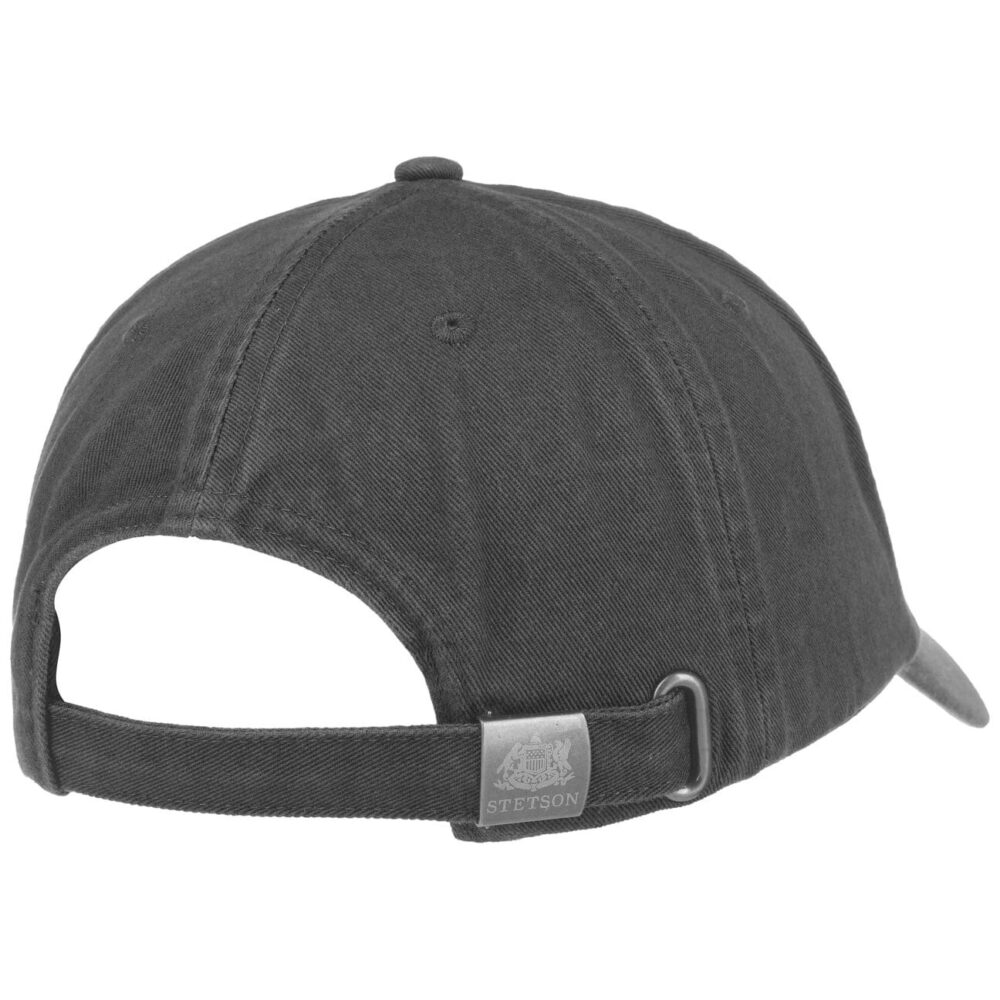 Cappellino Stetson Rector Antracite - Protezione UV 40 Regolabile -  Cotone-70886 - Grigio - immagine 3