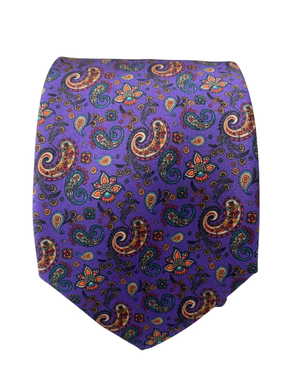 Cravatta fantasia Paisley - Castaldo 1880 - 100% seta